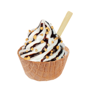 Sundae Extra Chocolate Crunchy crisp,Soft Ice Corner,Angelo,Good Choice;Small 3,35 - Large 3,85